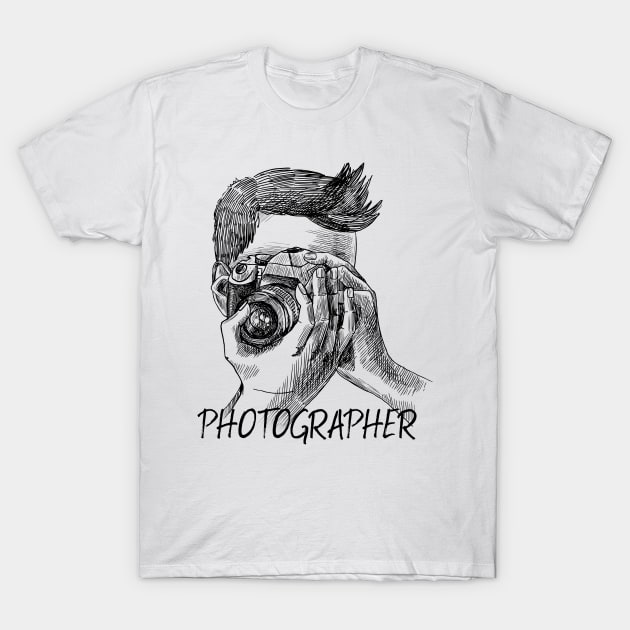 Photographer T-Shirt by PG